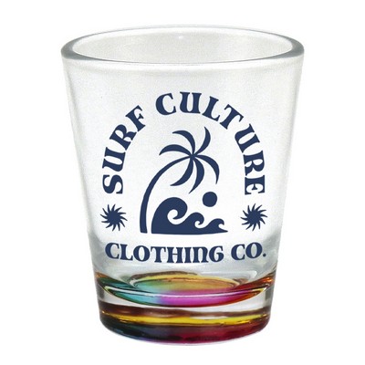 2 Oz. Kaleidoscope Shot Glass